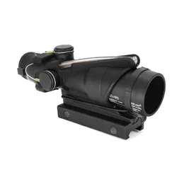 Cog de precisão tática 4x32 ta31 fibra de vidro real Rco-m4 riflescope retículo com marcas originais ta51 montagem plana