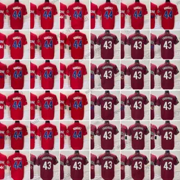 2023 جديدة للبيسبول قمصان ريفيرا رودريغيز ماتشادو سوتو مينسيس بارنز جليمنتي ساندوال هيرنانديز كأس العالم جميع الأنماط المختلفة غرزة حمراء جيرسي S-3XL