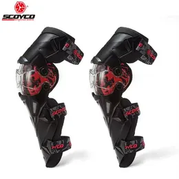 Armatura da moto Scoyco K12 Gears Ginocchiere protettive Motobike Protector Motocross Motorsports Gear2353