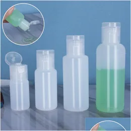 Packing Bottles 10Ml 20Ml 30Ml 50Ml Pe Plastic Soft Bottle Squeezable Cosmetic Sample Container For Shampoo Sanitizer Gel Lotion Cream Otul8