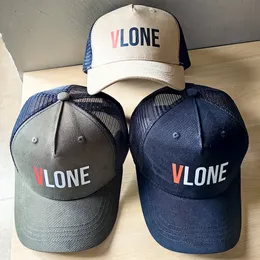 Vlone Cap Baseball Hat for Man Man Snapbacks Caps and Hats BUDZES UNISEX Baseball Cap Mężczyźni i kobiety oddychający filtr przeciwsłoneczny Baseball Cap Women Sun Hat