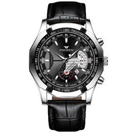 Watchsc-New Clorful Simple Watch Sports Style Watches Silver Black Belt204U