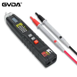 Multimetreler GVDA Dijital Kalem Tipi Multimetre DC AC Voltaj Test Cihazı Akıllı Çok Metre Voltmetre NCV Faz Sırası Otomatik Multimetre 230728