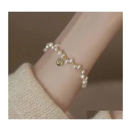 Altri accessori di moda Hetian Yu Tip Bracciale per donna Design piccolo Temperamento di alta qualità Serie foresta Dea fatta a mano pura D Otby1