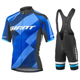 Set di maglie da ciclismo SummerTeam Set Giant MTB Maillot Abbigliamento estivo Camicie da bici da strada Tuta Top da bicicletta Ropa Ciclismo 230728