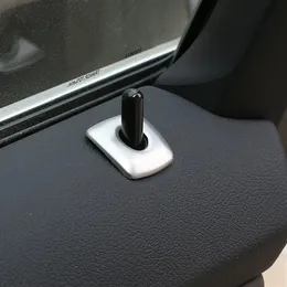 4pcs araba kapıları mandal kaldırıcı kapı pimi payetleri BMW 3 Serisi G20 G28 2020 İç kapı kilit cıvatası dekorasyonu Accessories208R