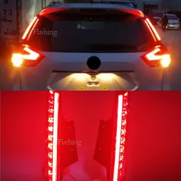 1Pair för Nissan XTrail X -Trail X Trail Rogue 2014 - 2020 LED DRL BAKER BUMPER TILL LJUS FOG LAMP Brake Lights Signal Lamp241p