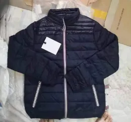 Homens Clássicos Casacos de Inverno Puffer Jaquetas de gola alta Designer Parka Casaco Casual Outerwear Quente Jaqueta de penas roupas azul escuro