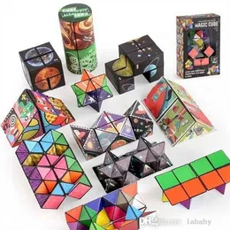 Brinquedos de descompressão engraçados, quebra-cabeça magnético, cubo mágico, quebra-cabeça, quebra-cabeça, quebra-cabeça, jogo de teste de QI, brinquedo de inteligência para lembrancinhas de festa, crianças, adultos