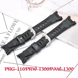 Titta på band Casio Protrek PRG-110 PRW-1300 PAW1300 Men's Sports Waterproof Replacement Watch Band Accessories 230728