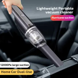 Mini aspirador sem fio 12000Pa para casa, carro, uso duplo, portátil, sem fio, aspirador de pó molhado e seco 10124244375255F