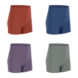 Shorts de ioga femininos cor lisa cintura alta calças fitness esportivas elásticas