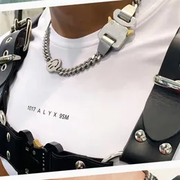2020 1017 ALYX STUDIO LOGO Metal Chain necklace Bracelet belts Men Women Hip Hop Outdoor Street Accessories Festival Gift shi297D