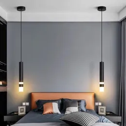 Pendelleuchten Hersteller Schlafzimmer Nachttisch Kleines Droplight Xiaohongshu Wohnzimmer Doppelkopflampe Großhandel LED-Dekoration Acryl