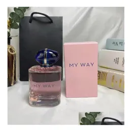 2024 My Way Designer Designer Brand на женщин аромат 90 мл EDT Parfum интенсивный одеколон Хороший запах время.