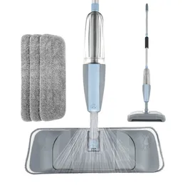 Mops Mop 3 in 1 Spray Mop و Sweeper Cleaner Cleaner Trand Floor Surface Tool Kit مناسبة للمنزل المحمولة السهلة الاستخدام MOP 230728