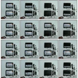 Schwarzer Kfz-Kennzeichenrahmen aus Kunststoff, Plattenrahmen vorne und hinten, Nummernschildrahmen, Stealth-Fernbedienung, Auto-Sichtschutzabdeckung, Fahrzeug, 2-teiliges Set260s