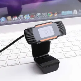 Webcam Mini webcam per registrazione video 720P in webcam 1920 * 1080 con conversazione bidirezionale ruotabile per PC desktop