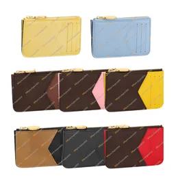 10A Ladies Fashion Casual Designer Luxury Romy Card Holder Wallet Coin Purse Key Pouch Credit Card Holder TOP Mirror Quality Business