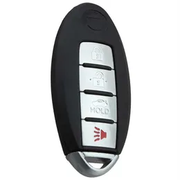 4Buttons Araba için Akıllı Uzaktan Anahtar Kabuk Kılıfı Nissan Sentra Maxima Altima261c