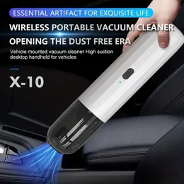 Wireless Mini Car Vacuum Cleaner, Handheld Vacuum Cleaner, Brushless Motor, Wet Washable Filter, Household, Automotive, And Office Handheld Vacuum Cleaner