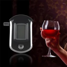 Alcohol Tester Professional Digital Breathalyzer Breath Analyzer with Large Digital LCD Display 5 Pcs Mouthpieces1187x