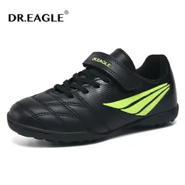 Dr.Eagle Men Kids Turf Inomhus Soccer Shoes Cleats Futsal Football Boots Sneakers Child Football Shoes Original gratis frakt