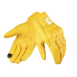 Wildbee Bike Montando Motocicleta Ciclismo Ajustable Guantes Impermeable Dedo Completo Amarillo231W