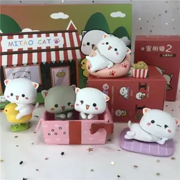 Blind Box Mitao Cat 2 sezon Lucky Cat Cat Cat Cat Blind Box Toys Blind Bag Cartoon Figur Doll Home Deroc 230727