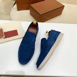 Lyxvarumärke tryckt mönster mäns formella skor plattskor casual skor affärskontor oxford läder klänningskor