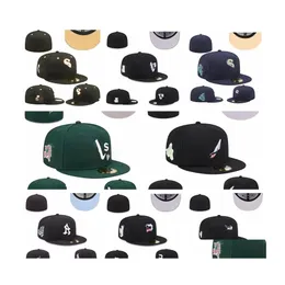 Boll Caps 2023 monterad hatt mode mexico handskar bokstäver hip hop size hattar baseball adt platt topp för unisex stil fl drop leverans ac otnxo