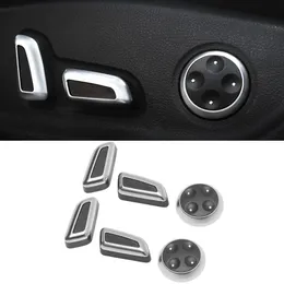 Car Accessories Seat Side Control Button Replacement Trim Cover Frame Interior Decoration for Audi A4 A5 S4 S5 B9 2017-2020271Z