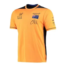 Erkek ve Kadınlar 2022 F1 Takım T-Shirt Polo Takım Formula One Racing Suit Resmi Aynı Custom237D