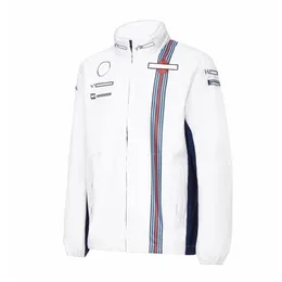 All Saints Day 2021F1 new racing suit Williams fans off-road jacket Formula One Hamilton autumn and winter plus size racing jack316e