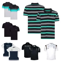 F1 Formel 1 Kortärmad T-shirt 2022F1 Team Racing Suit Round Neck Tee Lapel Polo Suit Custom Officiell Samma style248r