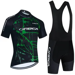 Cycling Jersey Set: Summer Team ORBEA ORCA Bike Maillot and Shorts