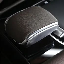 Car Styling Console Maniglia del cambio Laterale Decalcomanie Decorazione Copertura Trim Adesivi Per Mercedes Benz GLE W167 GLS 2020258z