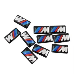 50 PCS LOT CAR VEGON HJUL BADGE M SPORT 3D EMBLEM STLICKER DECALS LOGO FÖR BMW M SERIE M1 M3 M5 M6 X1 X3 X5 X6 E34 E36 E6 CAR S222T