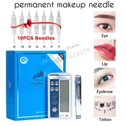 آلة الوشم euus مجموعة سدادة charmant de tatuaje 1rl 3rl 5rl 7rl 3f 5f 7f إبر خرطوشة ل micropigmentation 230728