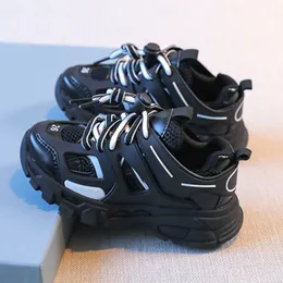 Dzieciowe buty projektanta dla dzieci Casual Boy Girls Fashion Sneakers platforma imprezowa tata maluch maluch eather dziecięcy rozmiar rozmiar 23-37