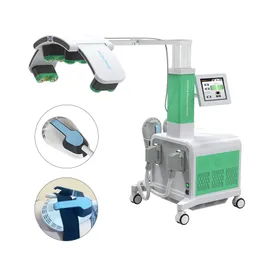 آلة جسم تنحط الجسم الأخرى النحت الجسدية النحيفة الخضراء الخضراء 10D العلاج بالليزر الجهاز بالليزر البارد مع مقابض محفز العضلات