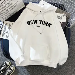 New York Newyork Alphanumeric Kawaii Funny Women's Sweater 450G Hoodie