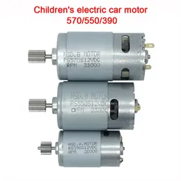 Children's Toy Electric Car Motor 12V DC Motor 550 390 för barn åker på bilmotor för barns elektriska fordon 570 35000RP256K