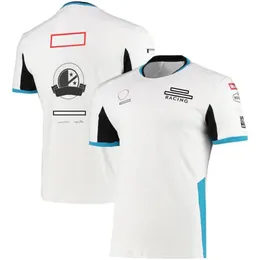 2022 NOWA T-shirt Formuły One Racing Suit F1 krótko-rękawowy T-shirt dostosowany do tego samego stylu2787