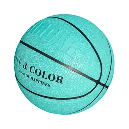 Bälle PU-Leder-Basketballball, Größe 7, Club-Straßenkorbball, rutschfeste Basketballbälle für Damen und Herren, 230729