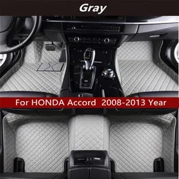 Honda Accord 2008-2013 Year Car Car Interior Foot Mat Non-Slip Environmental Protection The Tasteles Non-Toxic Floor Mat271J