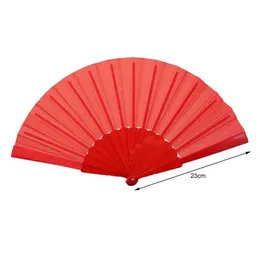 Produkte im chinesischen Stil trendy Folding Lüfter Stoff Hochzeit Fan bequeme Grip Hochzeit Dekoration Fan Dekor Foto Requisite