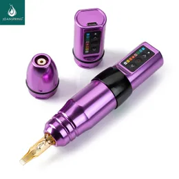 Tattoo Machine Pen 12000 Rpm Trucco Permanente Con Due Batterie 3600 mAh per Alimentazione 230728