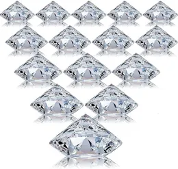 Andra evenemangsfestleveranser 24st Place Card Holders Harp-Clip Table Number Holder Diamond Acrylic Crystal Cards står för Party Wedding Decorations 230728