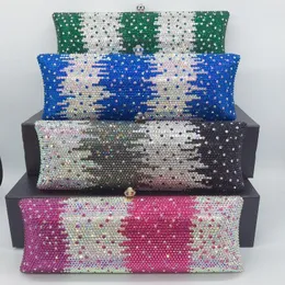 Sacos de noite Chegada Azul/Verde 11 Cores Bolsa XIYUAN Feminina Festa Baile Bolsa de Alta Qualidade Cadeia de Diamante Bolsas de Ombro